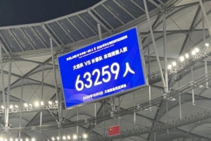 朱艺：东北超决赛梭鱼湾观众63259人，刷新全国业余足球对决纪录