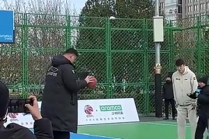中国篮球的传承联动！此前姚明参加活动，助攻杨瀚森扣篮